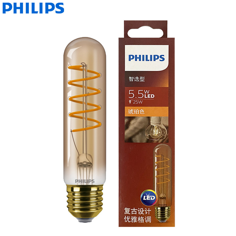 Philips Bulb Led Classic - Lâmpada Decorativa Philips LED T32 Classic
